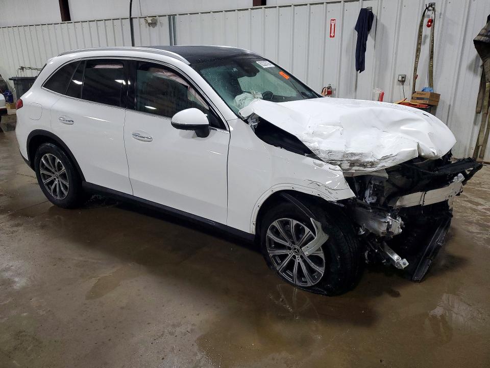 2024 Mercedes-benz Glc VIN W1NKM4HB7RF088588 COPART salvage auction — FRONT END, Pa - Certificate Of Salvage, sold $7,200 on 2026-09-09 (photo 4)