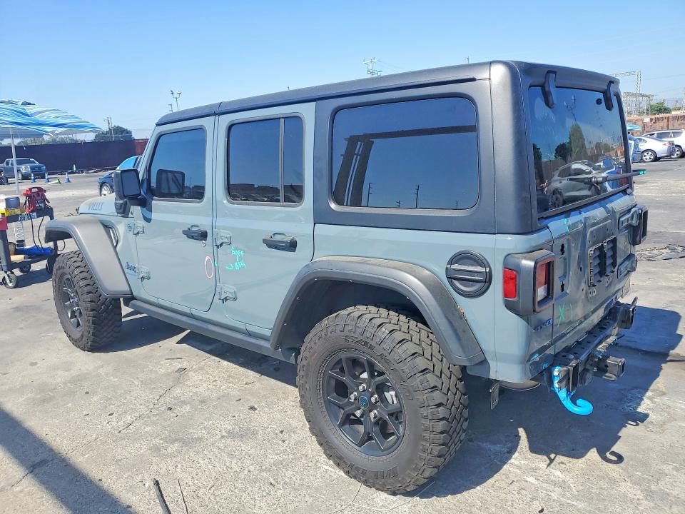 2024 Jeep Wrangler / VIN 1C4RJXN61RW362729 COPART salvage auction — REAR END, Ca - Salvage Certificate, sold $21,000 on 2026-09-18 (photo 2)