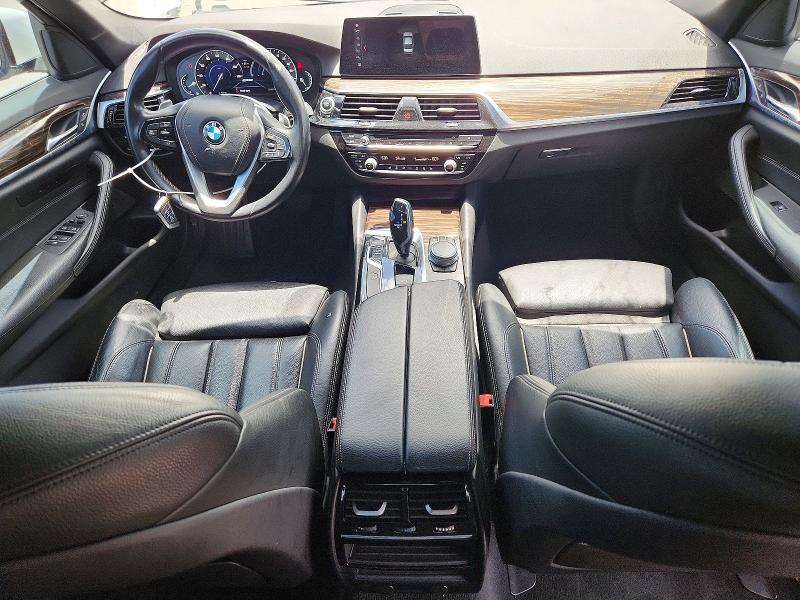 2018 BMW 5er VIN WBAJA9C59JB253480 COPART salvage auction — NORMAL WEAR, Tx - Certificate Of Title (P), sold $9,200 on 2026-08-03 (photo 8)