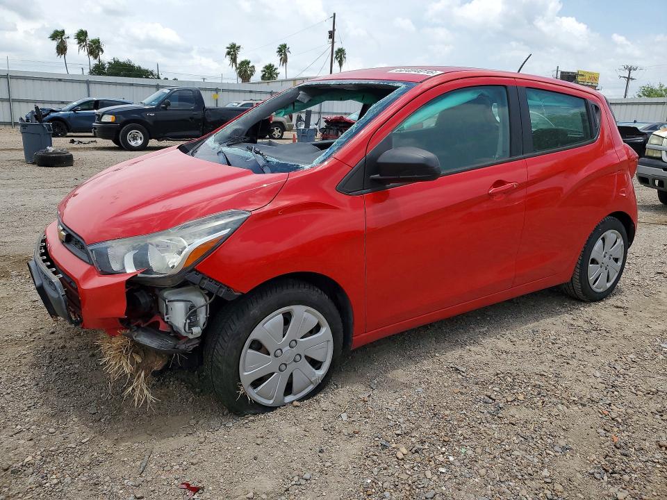 2018 Chevrolet Spark VIN KL8CA6SA5JC479897 COPART salvage auction — ROLLOVER, Tx - Salvage Vehicle Title, sold $1,050 on 2026-07-29 (photo 1)