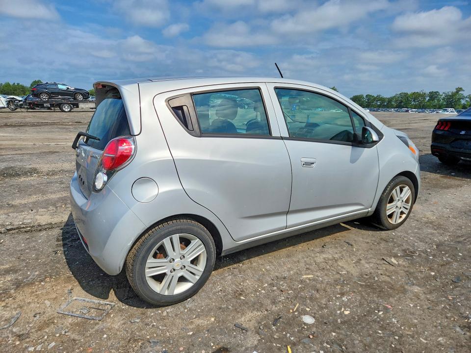 2015 Chevrolet Spark VIN KL8CB6S95FC741363 COPART salvage auction — FRONT END, Va - Certificate Of Title, sold $850 on 2026-07-22 (photo 3)