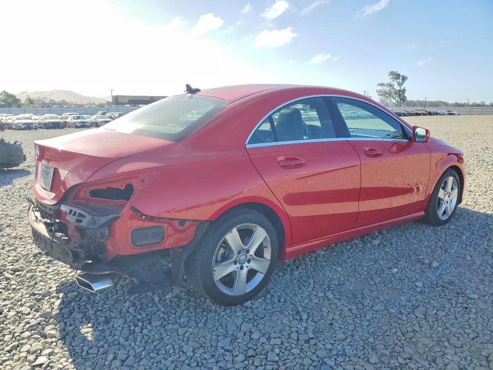 2015 Mercedes-benz VIN WDDSJ4EB7FN197595 COPART salvage auction — REAR END, Ca - Salvage Certificate, sold $3,450 on 2026-08-13 (photo 3)