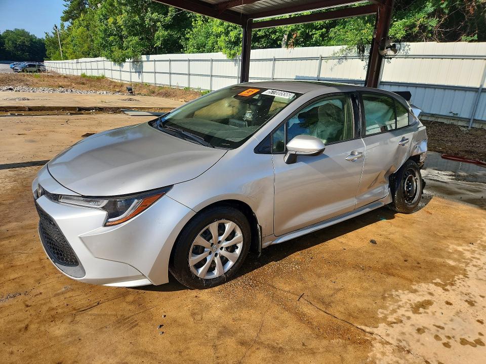 2021 Toyota Corolla VIN JTDEPMAE7MJ165711 COPART salvage auction — REAR END, Az - Cert Of Title - Salvage, sold $1,450 on 2026-07-30 (photo 1)