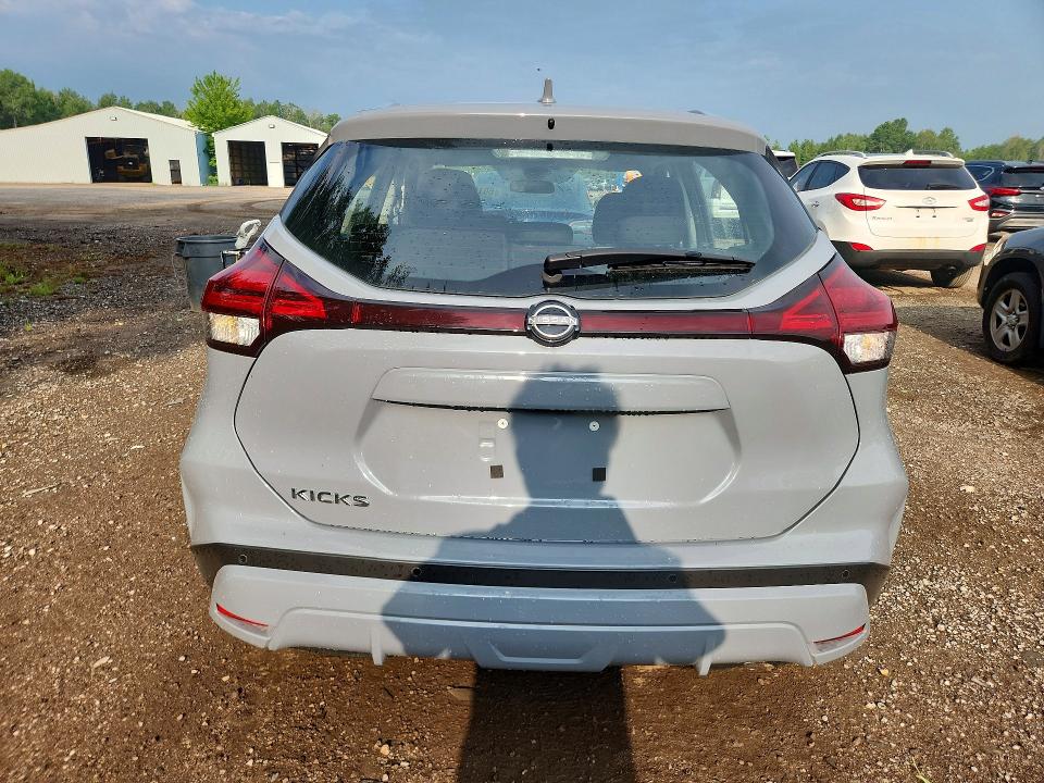2025 Nissan Kicks VIN 3N1CP5CV3SL468746 COPART salvage auction — FRONT END, On - Permit No Brand - Unfit, sold $200 on 2026-07-30 (photo 6)