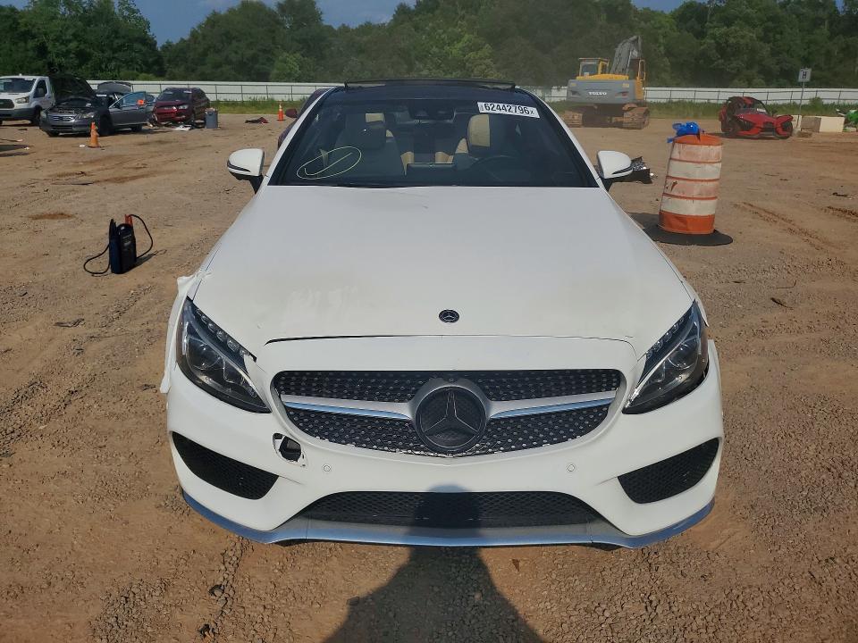 2017 Mercedes-benz C-klasse VIN WDDWJ4JB1HF581313 COPART salvage auction — MINOR DENT/SCRATCHES, Fl - Certificate Of Title (P), sold $5,900 on 2026-08-05 (photo 5)