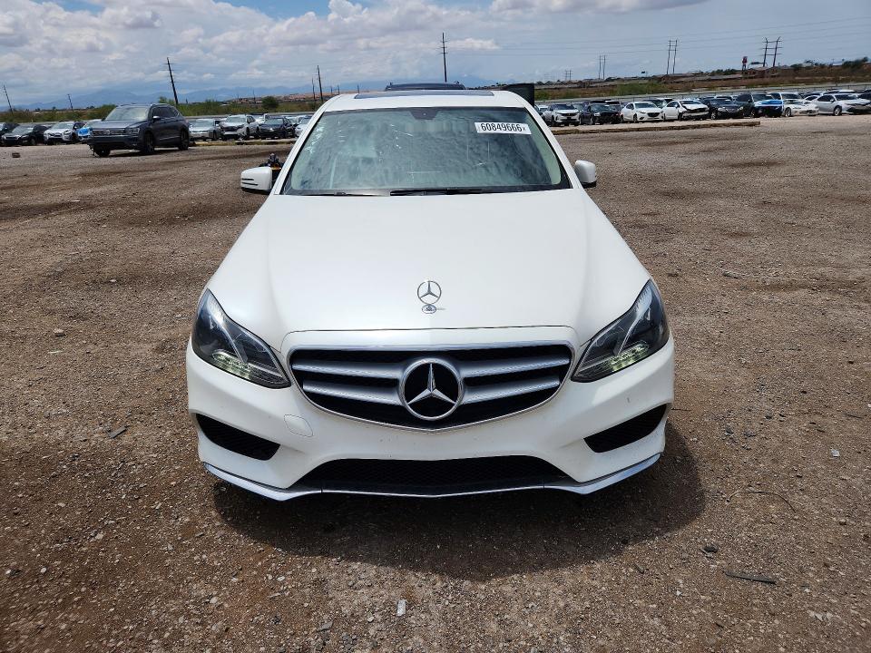 2015 Mercedes-benz E-class VIN WDDHF5KB1FB111687 COPART salvage auction — REAR END, AZ - CERT OF TITLE - SALVAGE, sold $4,200 on 2026-07-31 (photo 5)