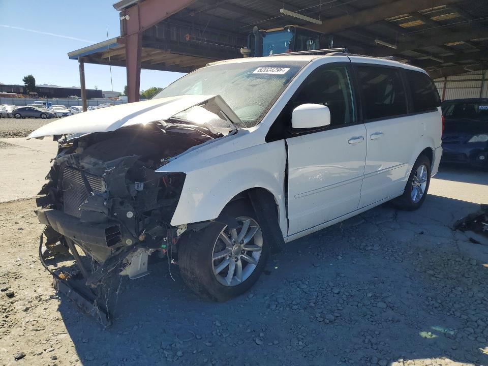 2015 Dodge Caravan VIN 2C4RDGCGXFR541178 COPART salvage auction — FRONT END, Ca - Dis/Dlr/Exp Clean W/Salv Hist, sold $125 on 2026-07-30 (photo 1)