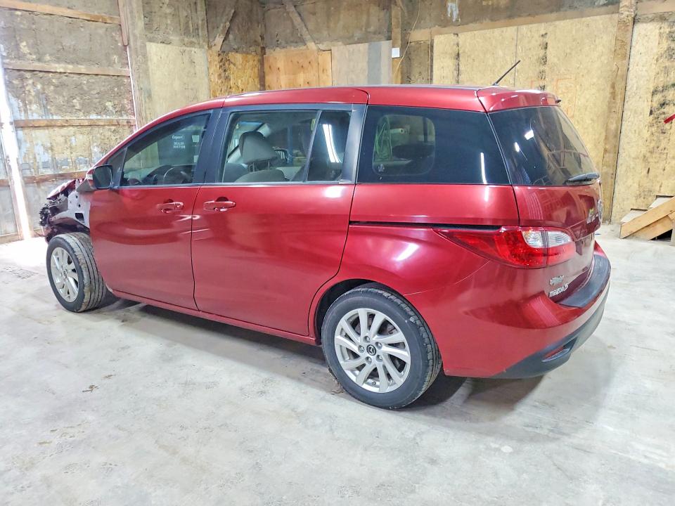 2013 Mazda 5 VIN JM1CW2BL0D0155362 COPART salvage auction — FRONT END, Sd - Certificate Of Title, sold $775 on 2026-09-15 (photo 2)