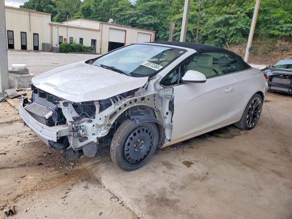 2016 Buick Cascada VIN W04WT3N51GG093498 COPART salvage auction — FRONT END, Al - Cert Of Title-Salvage Title, sold $1,300 on 2026-07-14 (photo 1)