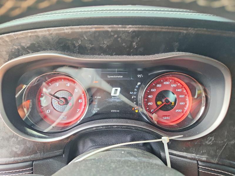 2022 Dodge Charger VIN 2C3CDXL9XNH101980 COPART salvage auction — FRONT END, Fl - Cert Of Title Slvg Rebuildable, sold $15,700 on 2026-09-01 (photo 9)