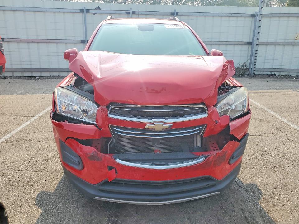 2016 Chevrolet Trax VIN KL7CJLSBXGB755405 COPART salvage auction — FRONT END, Oh - Cert Of Title-Salvage, sold $650 on 2026-07-31 (photo 5)