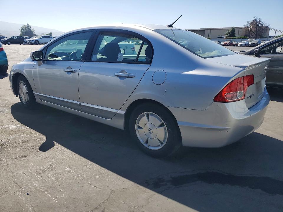 2006 Honda Civic hybrid VIN JHMFA36246S016862 COPART salvage auction — MINOR DENT/SCRATCHES, CA - DIS/DLR/EXP ONLY CLEAN TITLE, sold $575 on 2026-07-21 (photo 2)