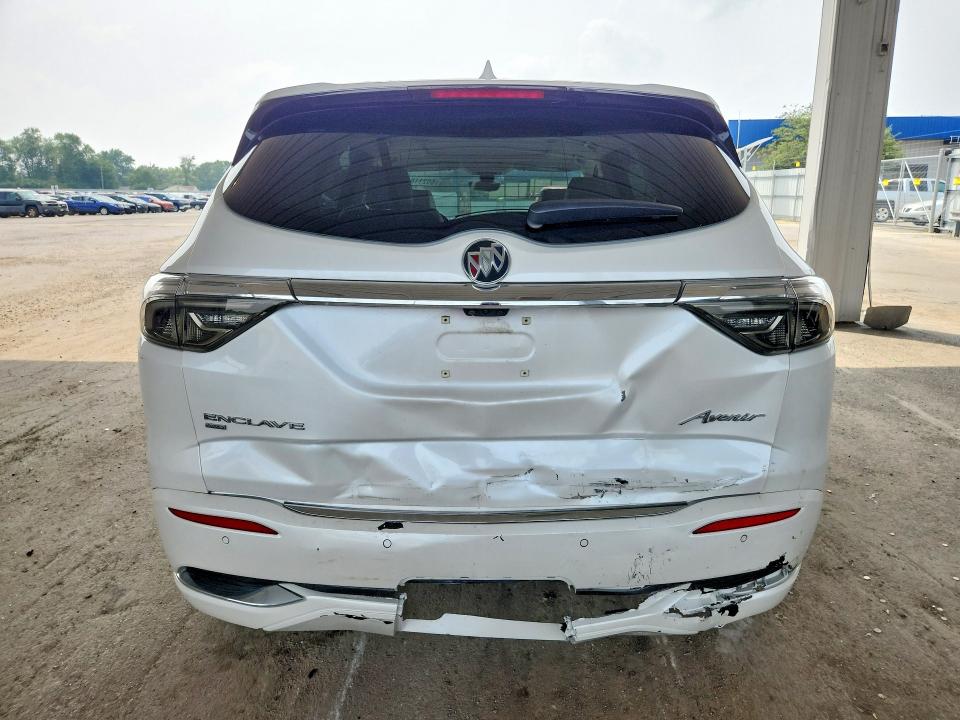 2022 Buick Enclave VIN 5GAEVCKWXNJ133930 COPART salvage auction — REAR END, In - Cert Of Title-Salvage Title, sold $16,000 on 2026-08-24 (photo 6)