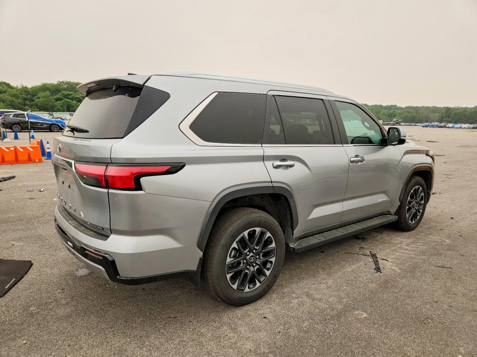 2025 Toyota Sequoia VIN 7SVAAABA8SX071895 COPART salvage auction — REAR END, Ma - Certificate Of Title, sold $21,100 on 2026-07-27 (photo 3)