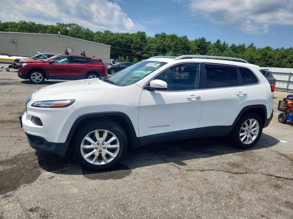 2015 Jeep Cherokee VIN 1C4PJMDS1FW646667 COPART salvage auction — FRONT END, Ct - Certificate Of Title, sold $675 on 2026-08-05 (photo 1)