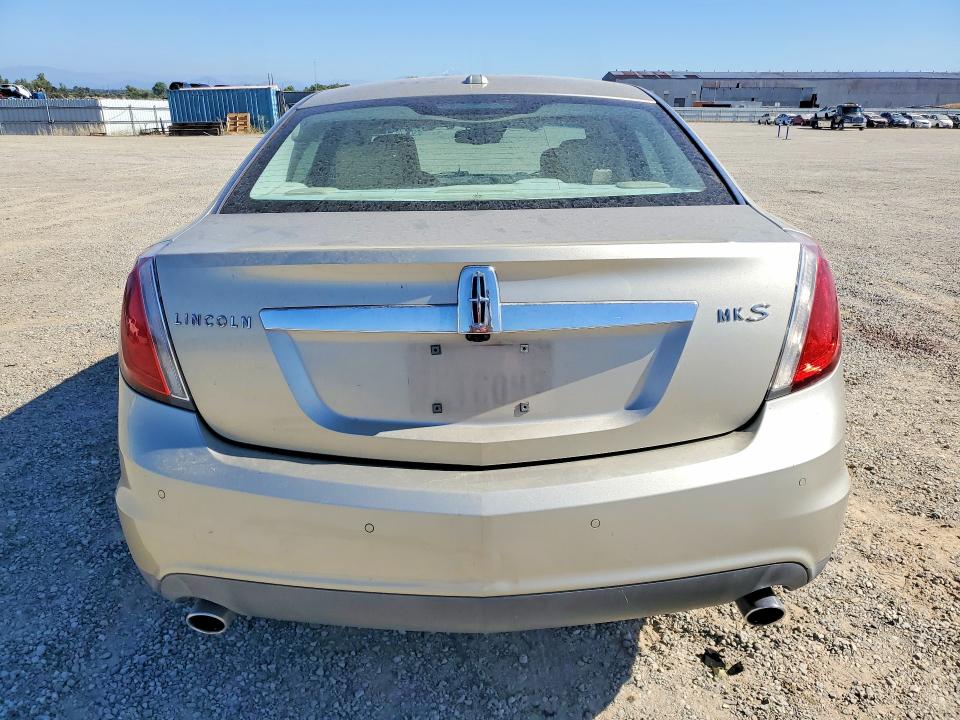 2010 Lincoln Mks VIN 1LNHL9DR5AG607619 COPART salvage auction — FRONT END, Ca - Salvage Certificate, sold $375 on 2026-07-31 (photo 6)