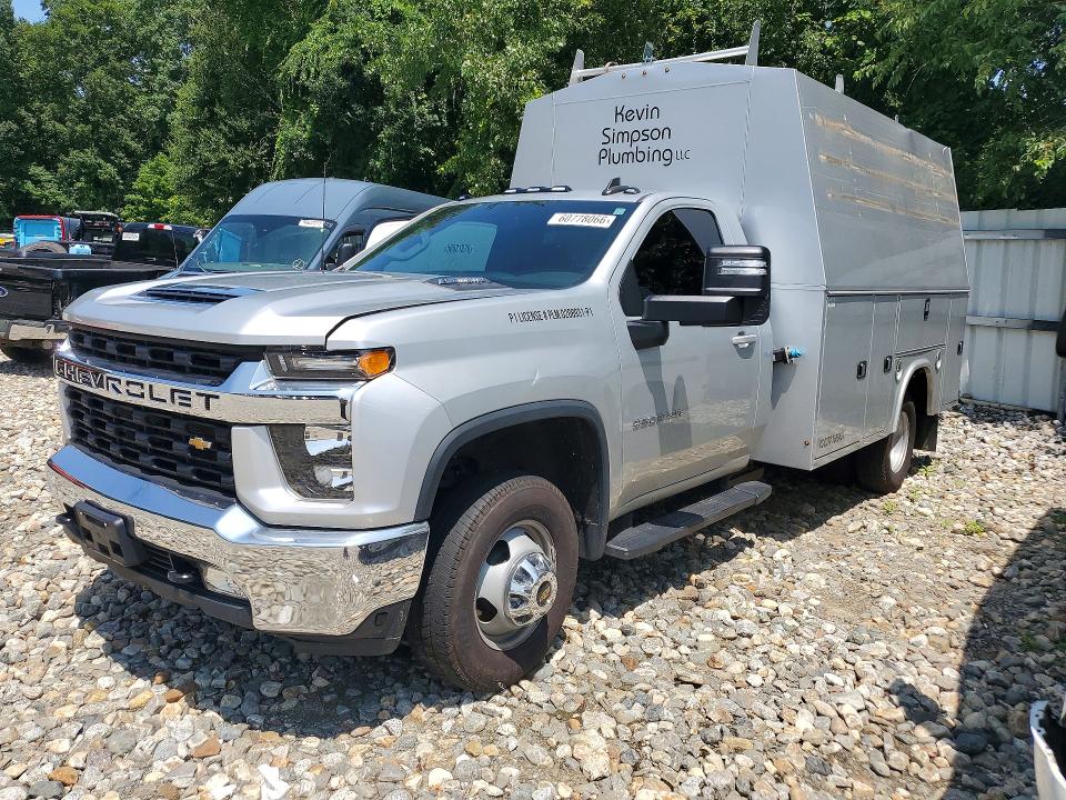 2021 Chevrolet Silverado VIN 1GB3YTEY8MF227899 COPART salvage auction — MECHANICAL, Ct - Cert Of Title-Salvage, sold $25,500 on 2026-08-05 (photo 1)