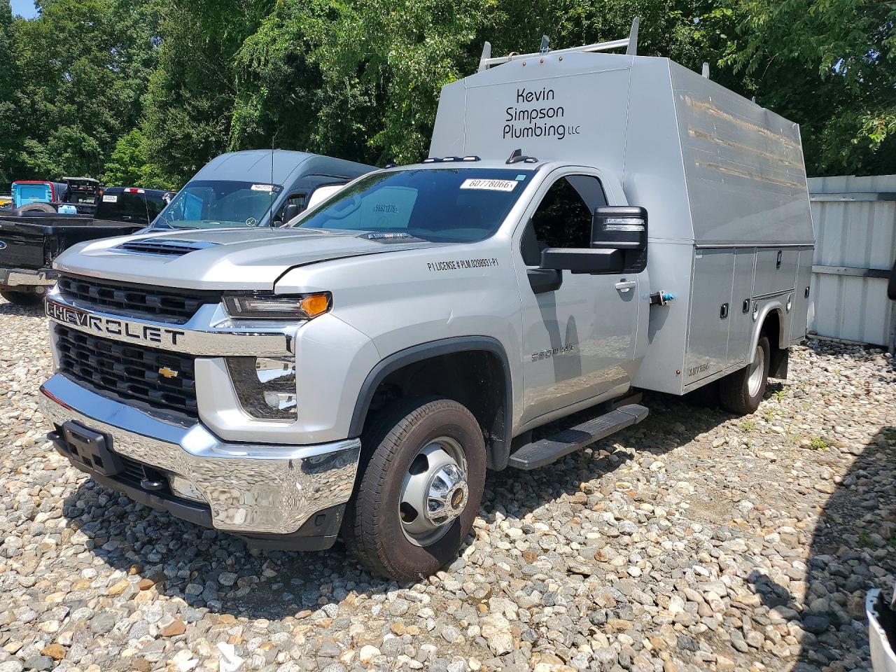 2021 Chevrolet Silverado 3500 VIN 1GB3YTEY8MF227899 — COPART salvage auction photo