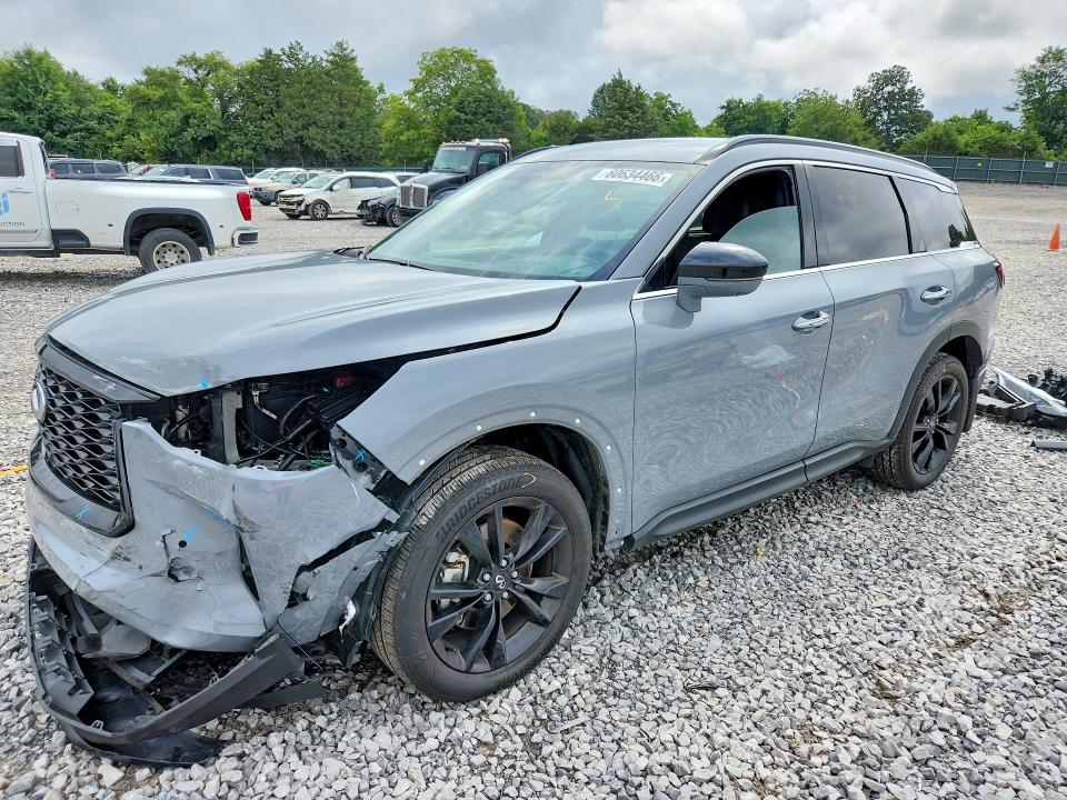 2025 Infiniti Qx60 VIN 5N1AL1FR6SC330682 — COPART salvage auction photo