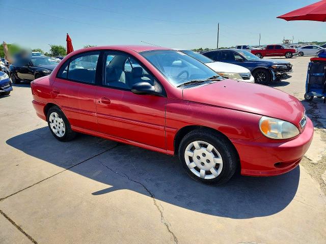 2002 Kia Rio VIN KNADC123926094298 COPART salvage auction — REAR END, TX - CERTIFICATE OF TITLE, sold $575 on 2026-07-09 (photo 4)