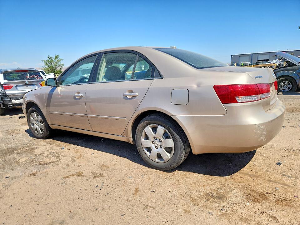 2008 Hyundai Sonata VIN 5NPET46C28H393150 COPART salvage auction — FRONT END, Nm - Cert Of Title-Salvage, sold $350 on 2026-07-16 (photo 2)