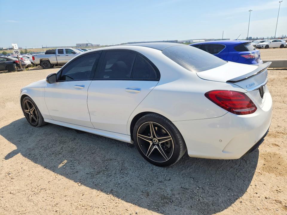 2018 Mercedes-benz C-klasse VIN 55SWF4KB6JU240251 COPART salvage auction — MINOR DENT/SCRATCHES, Ab - Bos - Rebuilt, sold $9,200 on 2026-07-29 (photo 2)