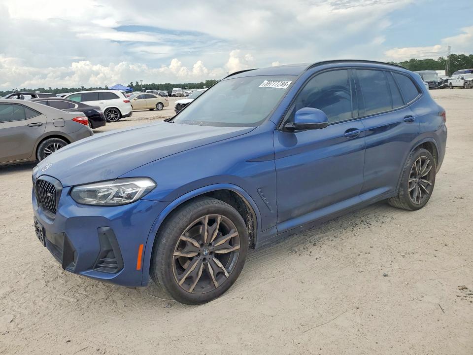 2022 BMW X3 VIN 5UX43DP0XN9K51941 COPART salvage auction — NORMAL WEAR, Tx - Certificate Of Title, sold $15,900 on 2026-07-10 (photo 1)