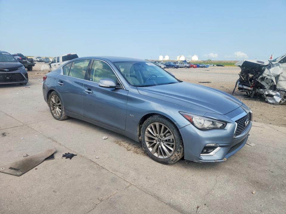 2018 Infiniti Q50 VIN JN1EV7AP9JM352034 COPART salvage auction — WATER/FLOOD, La - Cert Of Title-Salvage Flood, sold $70 on 2026-07-29 (photo 4)