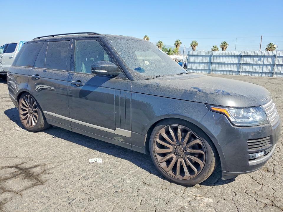 2016 Land rover RANGE ROVER VIN SALGS2EF7GA309950 COPART salvage auction — MINOR DENT/SCRATCHES, CA - DIS/DLR/EXP ONLY CLEAN TITLE, sold $3,150 on 2026-07-27 (photo 4)