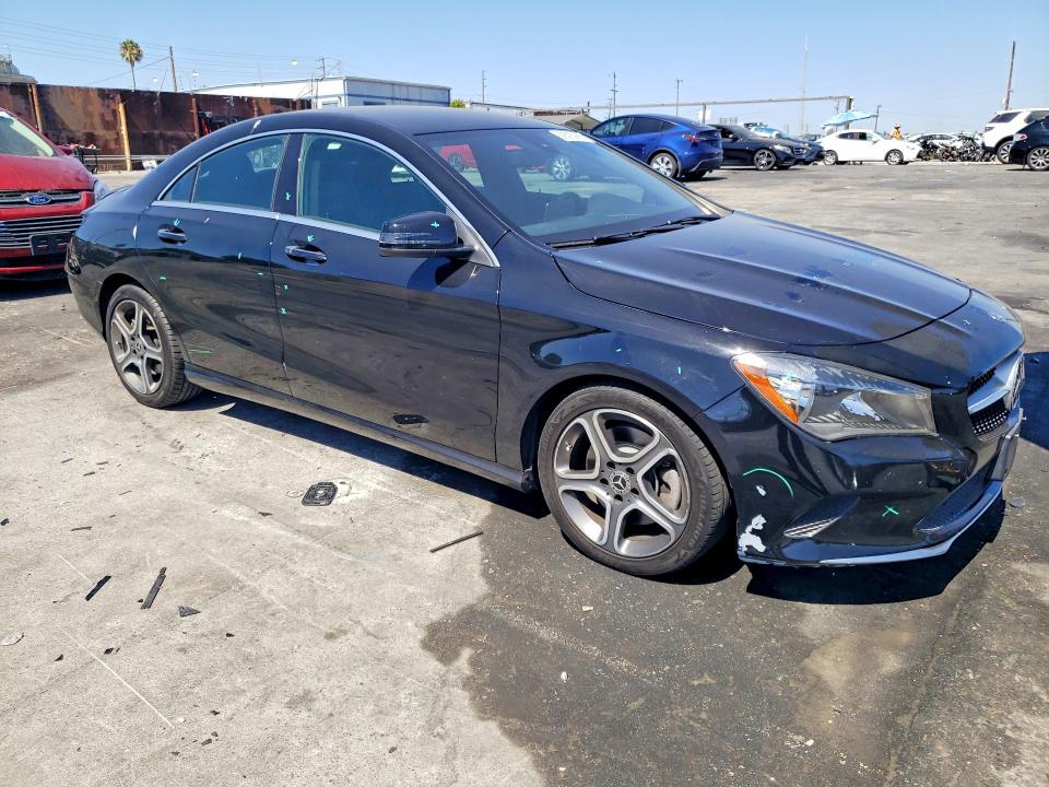 2018 Mercedes-benz Cla-klasse VIN WDDSJ4EB6JN602144 COPART salvage auction — REAR END, Ca - Salvage Certificate, sold $3,700 on 2026-08-07 (photo 4)
