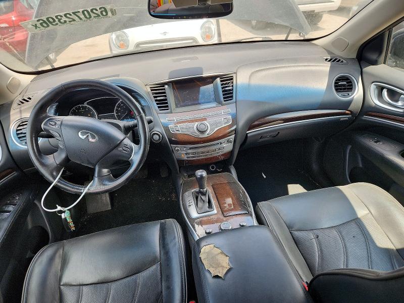 2014 Infi Qx60 VIN 5N1CL0MM0EC513381 COPART salvage auction — MECHANICAL, In - Certificate Of Title, sold $625 on 2026-07-31 (photo 8)