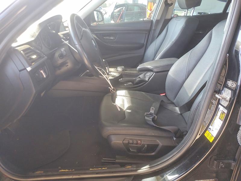 2015 BMW 3er VIN WBA3C1C50FK119811 COPART salvage auction — FRONT END, CA - SALVAGE CERTIFICATE, sold $800 on 2026-07-28 (photo 7)