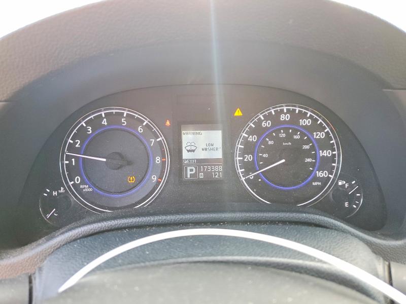 2010 Infiniti G37 VIN JN1CV6EL6AM152155 COPART salvage auction — FRONT END, Ct - Cert Of Title-Salvage, sold $525 on 2026-07-14 (photo 9)