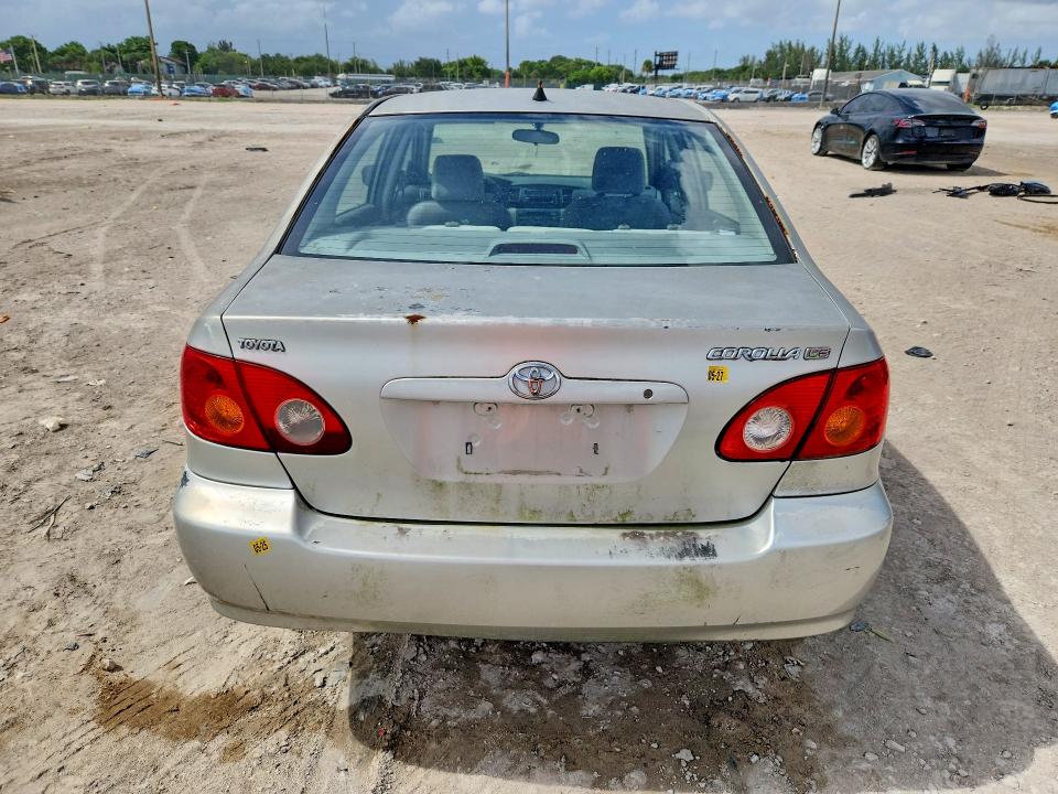 2004 Toyota Corolla VIN 2T1BR38EX4C174380 COPART salvage auction — MINOR DENT/SCRATCHES, FL - CERTIFICATE OF TITLE (P), sold $950 on 2026-07-28 (photo 6)