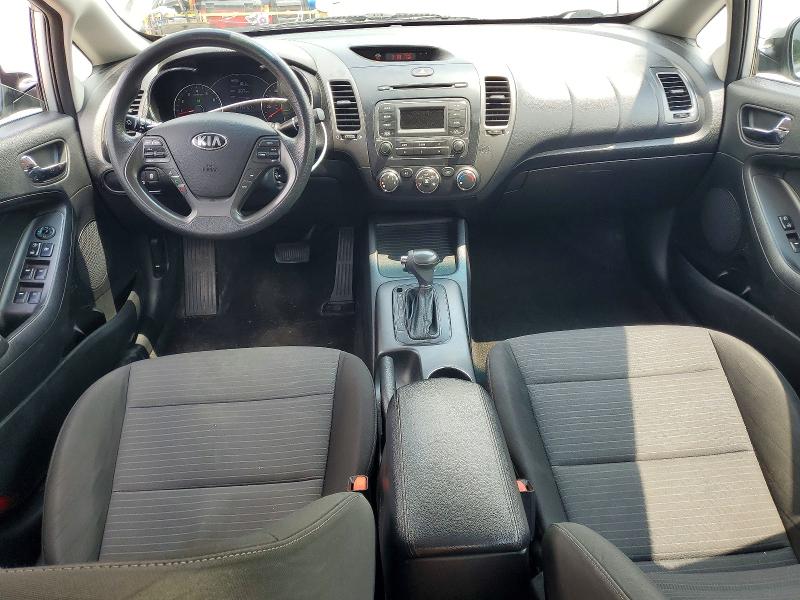 2014 Kia Forte VIN KNAFX4A67E5236457 COPART salvage auction — REAR END, Wv - Salvage Certificate, sold $375 on 2026-07-30 (photo 8)