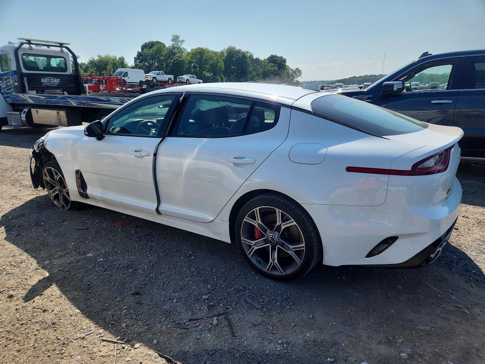 2020 Kia VIN KNAE35LC8L6072207 COPART salvage auction — FRONT END, Ma - Cert Of Title-Salvage, sold $3,550 on 2026-07-29 (photo 2)