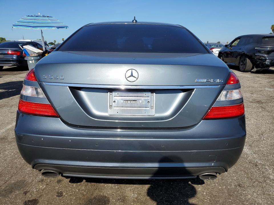2008 Mercedes-benz S class VIN WDDNG71X68A234659 COPART salvage auction — FRONT END, CA - SALVAGE CERTIFICATE, sold $850 on 2026-07-31 (photo 6)
