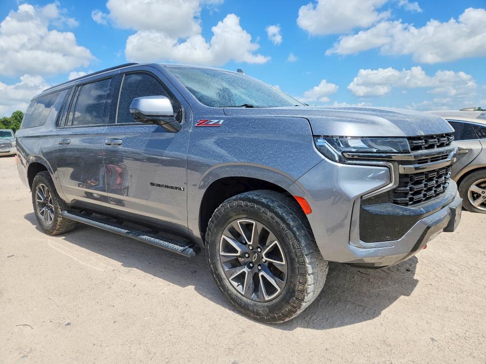 2022 Chevrolet Suburban VIN 1GNSKDKD2NR301616 COPART salvage auction — REAR END, Tx - Salvage Vehicle Title, sold $24,800 on 2026-07-21 (photo 4)