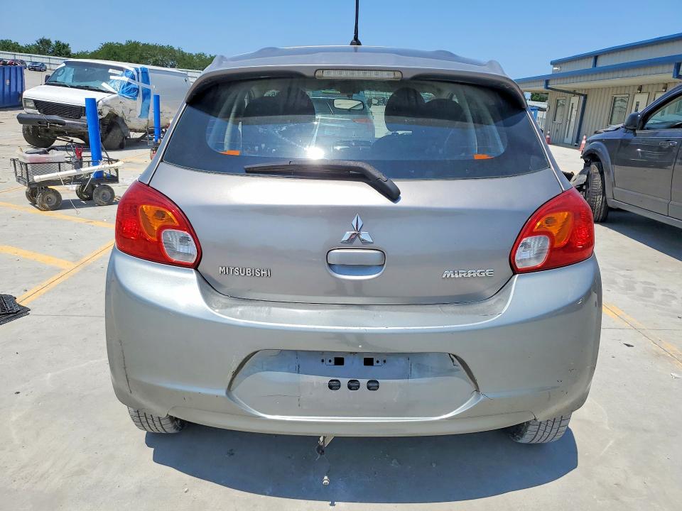 2015 Mitsubishi Mirage VIN ML32A3HJ9FH055256 COPART salvage auction — FRONT END, In - Certificate Of Title, sold $350 on 2026-07-09 (photo 6)