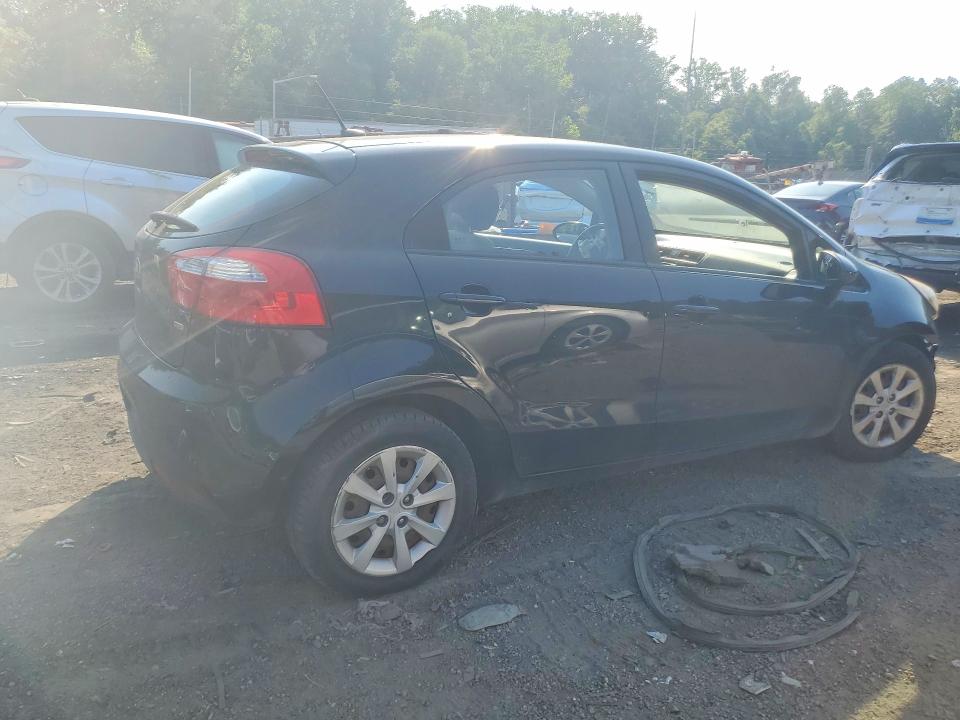 2013 Kia Rio VIN KNADM5A31D6288686 COPART salvage auction — FRONT END, Md - Cert Of Salvage > 75% Damage, sold $125 on 2026-07-30 (photo 3)