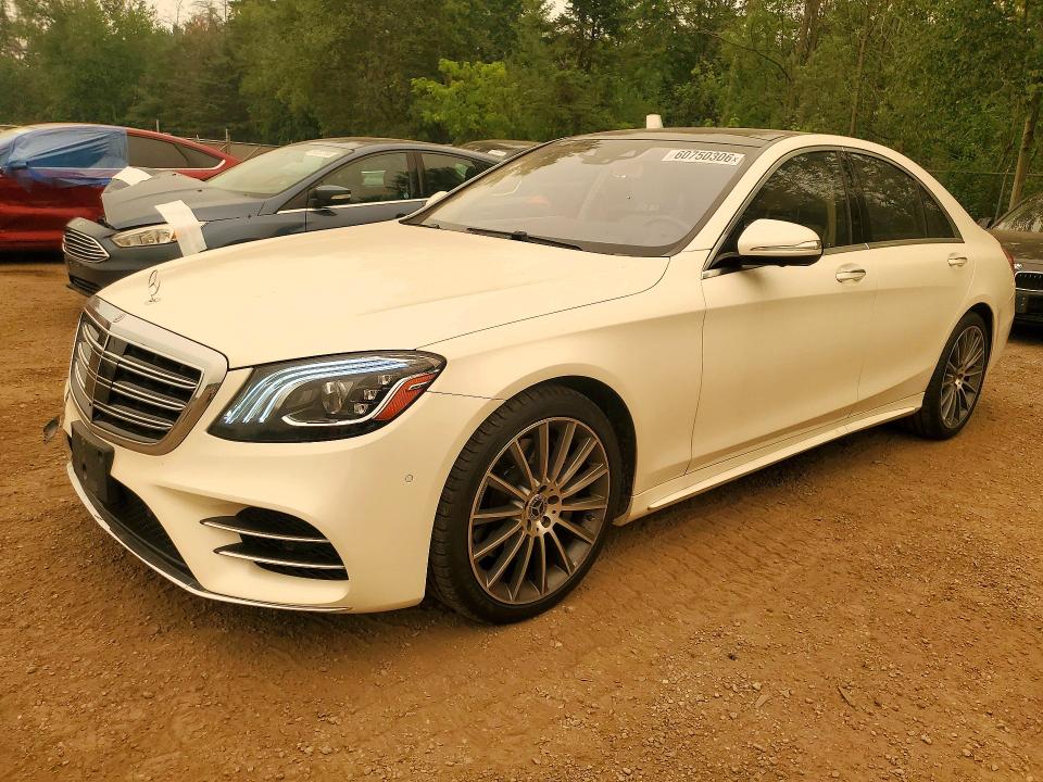 2018 Mercedes-benz S-klasse VIN WDDUF8GBXJA380360 COPART salvage auction — REAR END, On - Permit No Brand - Unfit, sold $28,500 on 2026-08-18 (photo 1)