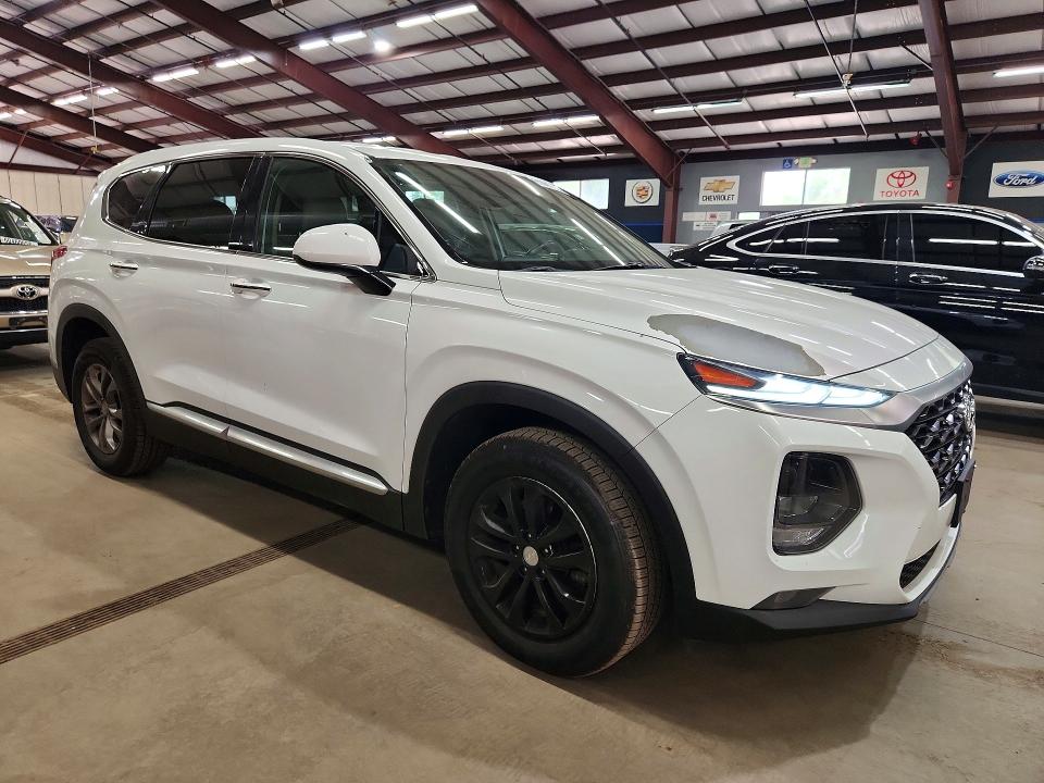 2019 Hyundai Santa fe VIN 5NMS3CAD0KH007696 COPART salvage auction — MINOR DENT/SCRATCHES, IN - CERTIFICATE OF TITLE (P), sold $6,900 on 2026-07-18 (photo 4)