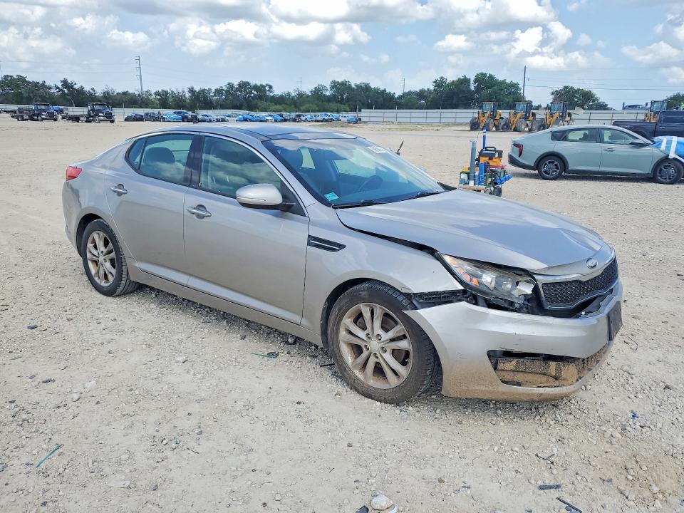 2013 Kia Optima VIN 5XXGN4A77DG154972 COPART salvage auction — FRONT END, Tx - Certificate Of Title, sold $1,000 on 2026-07-09 (photo 4)