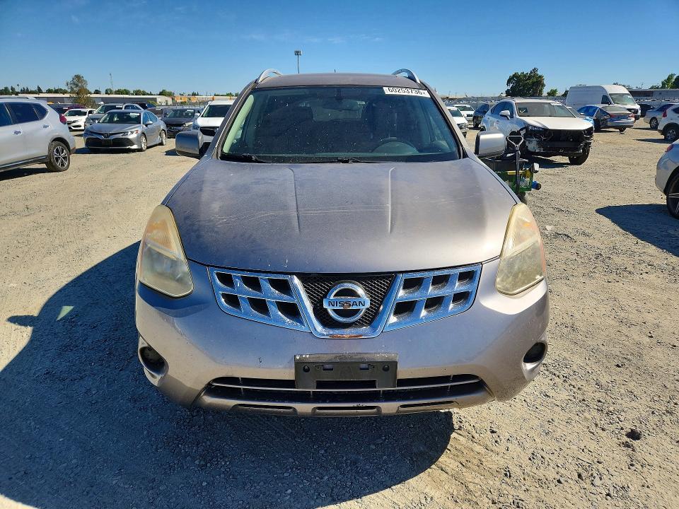 2012 Nissan Rogue sport VIN JN8AS5MV9CW706505 COPART salvage auction — MECHANICAL, Ca - Dis/Dlr/Exp Only Clean Title, sold $200 on 2026-07-28 (photo 5)