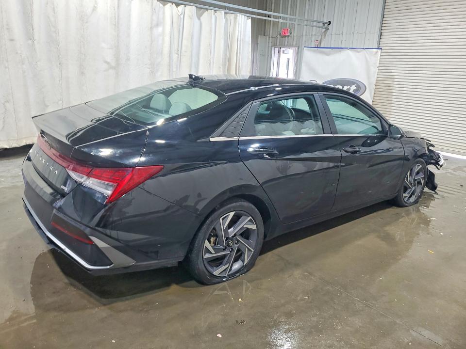 2025 Hyundai Elantra VIN KMHLN4DJ8SU170705 COPART salvage auction — FRONT END, IL - CERTIFICATE OF TITLE (P), sold $13,000 on 2026-07-13 (photo 3)