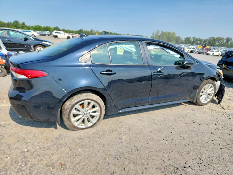 2025 Toyota Corolla VIN JTDBCMFE1SJ045326 COPART salvage auction — FRONT END, VA - CERTIFICATE OF TITLE, sold $4,350 on 2026-07-29 (photo 3)