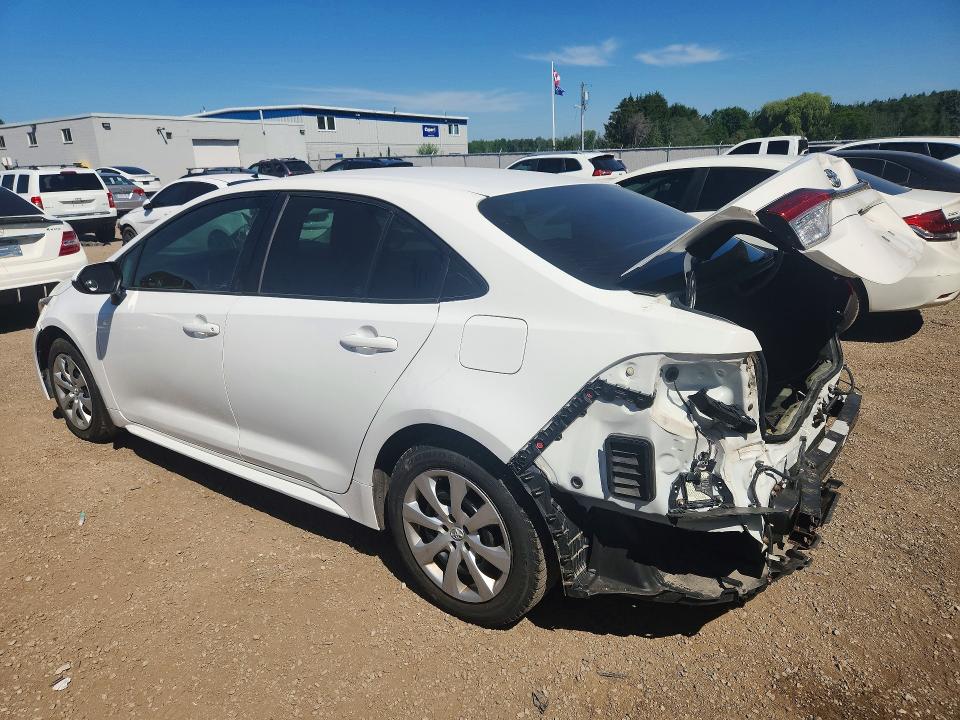 2020 Toyota Corolla VIN 5YFBPRBE1LP038560 COPART salvage auction — REAR END, On - Permit Salvage, sold $6,600 on 2026-07-16 (photo 2)