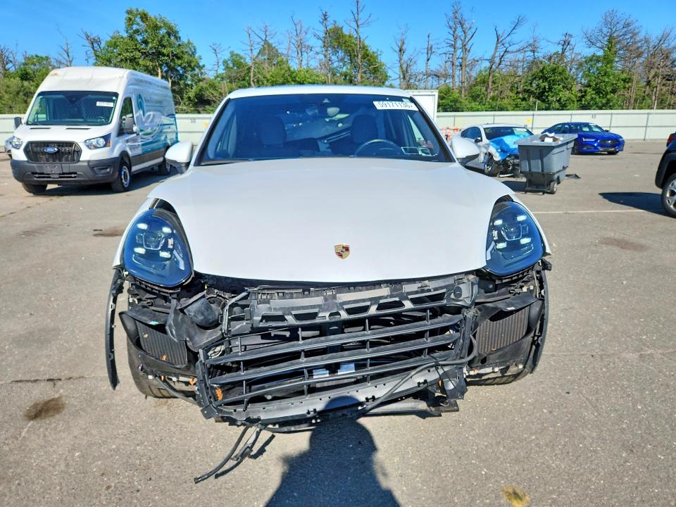 2015 Porsche Cayenne VIN WP1AC2A28FLA81147 COPART salvage auction — FRONT END, Ny - Mv-907A Salvage Certificate, sold $3,850 on 2026-07-15 (photo 5)