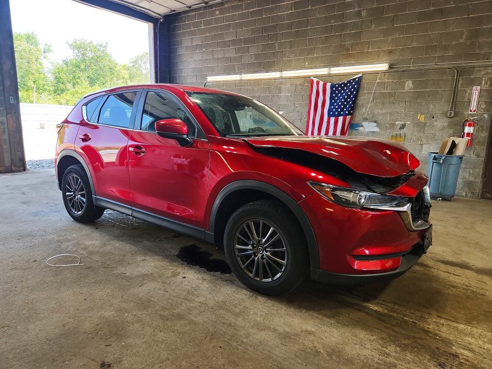 2020 Mazda Cx-5 VIN JM3KFBCM7L0867652 COPART salvage auction — FRONT END, Ny - Mv-907A Salvage Certificate, sold $4,600 on 2026-07-13 (photo 4)