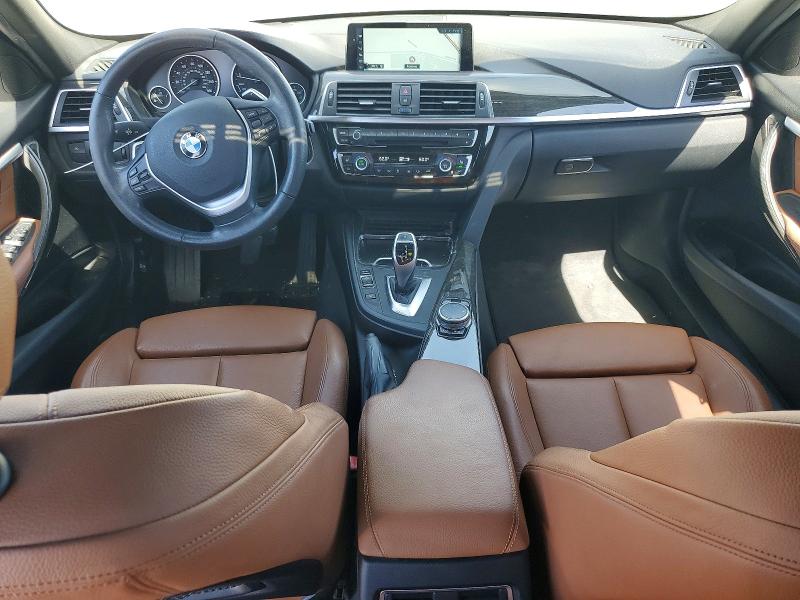 2017 BMW 3 series VIN WBA8B9G55HNU49818 COPART salvage auction — REAR END, CA - SALVAGE CERTIFICATE, sold $5,600 on 2026-07-20 (photo 8)